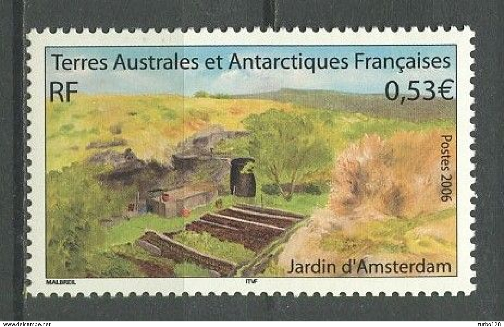 TAAF 2006 N° 438 ** Neuf MNH Superbe C 2,00 € Jardin Sur L'île D' Amsterdam Flore - Unused Stamps