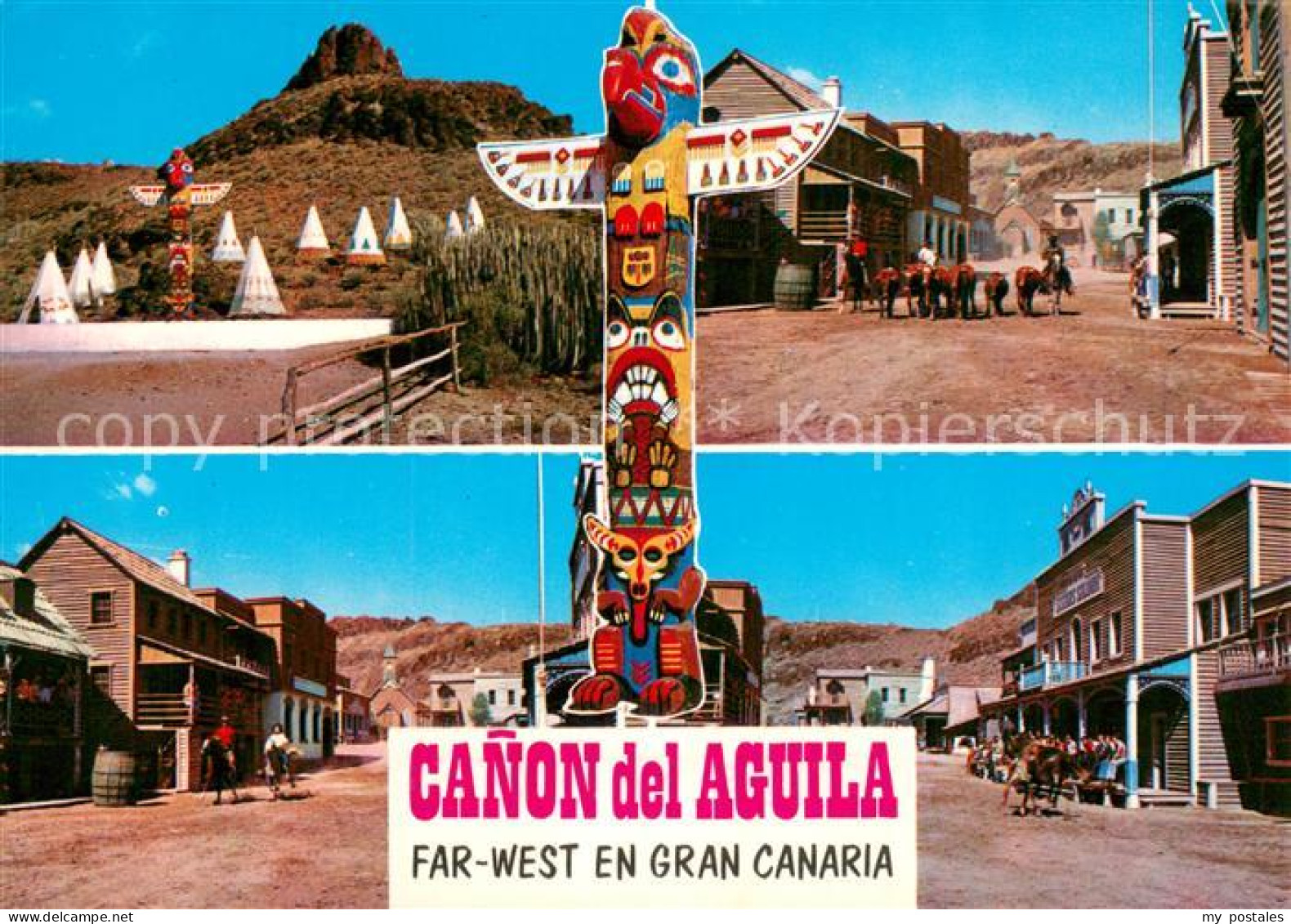 73752349 Maspalomas Gran Canaria Canon Del Aguila Poblado Tipico Americano  - Other & Unclassified