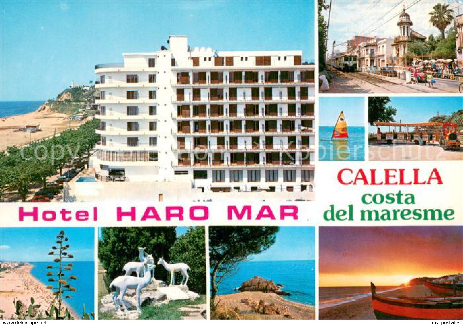 73752347 CALELLA De La Costa ES Hotel Haro Mar Teilansichten  - Autres & Non Classés