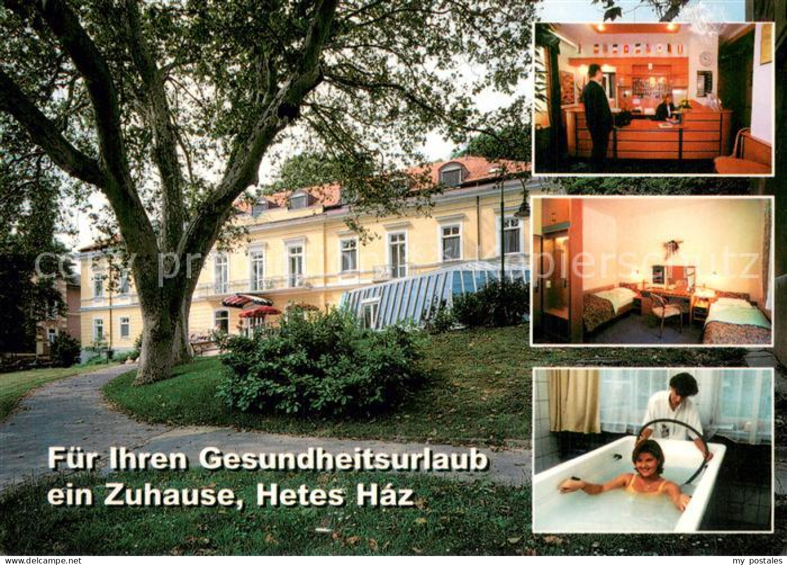 73752344 Heviz Szent AndraS Reha Und Kurklinik Rezeption Zimmer Massagebad Heviz - Hungary