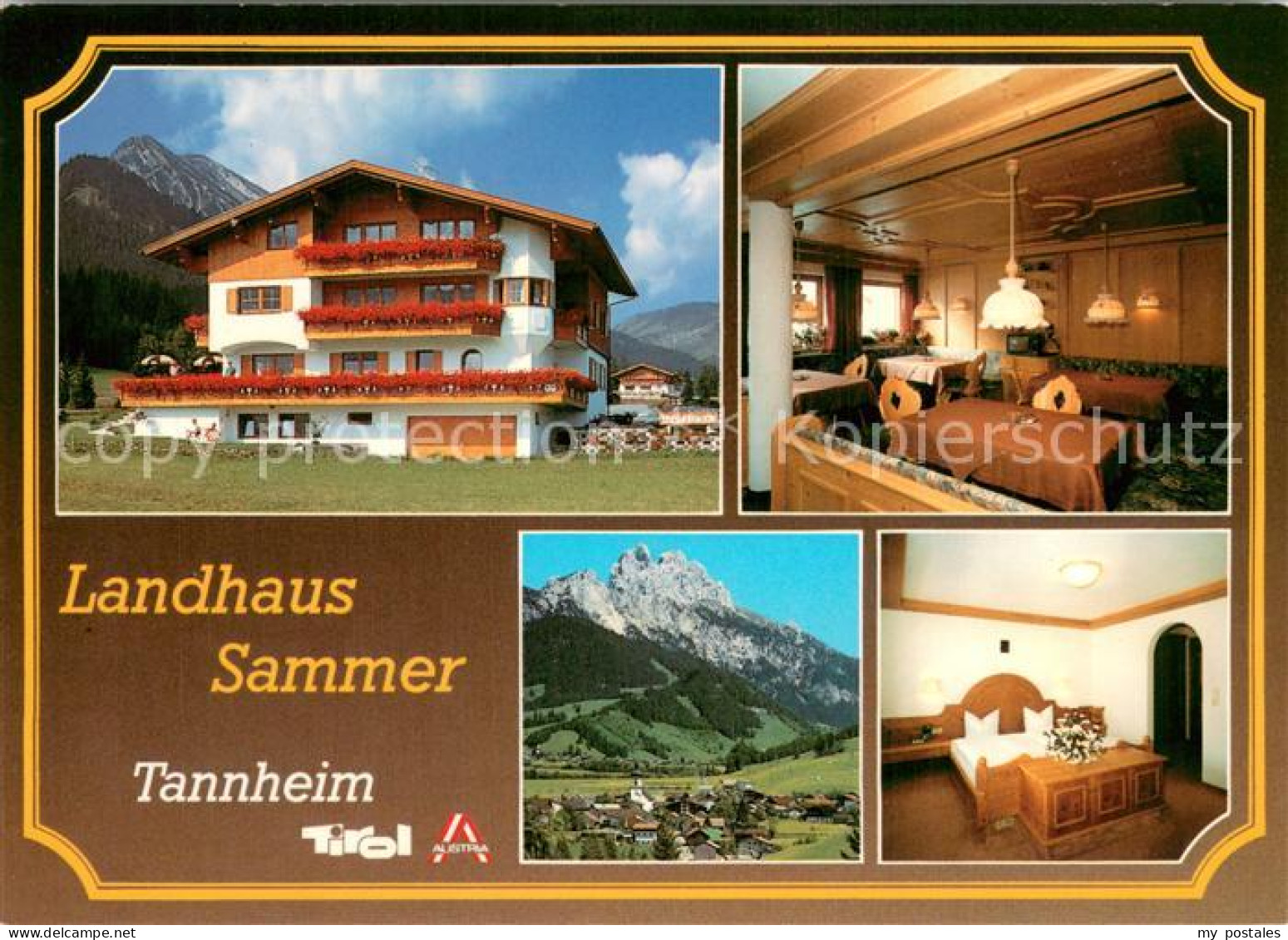 73752338 Tannheim Tirol Landhaus Sammer Gaststube Zimmer Panorama Tannheim Tirol - Other & Unclassified