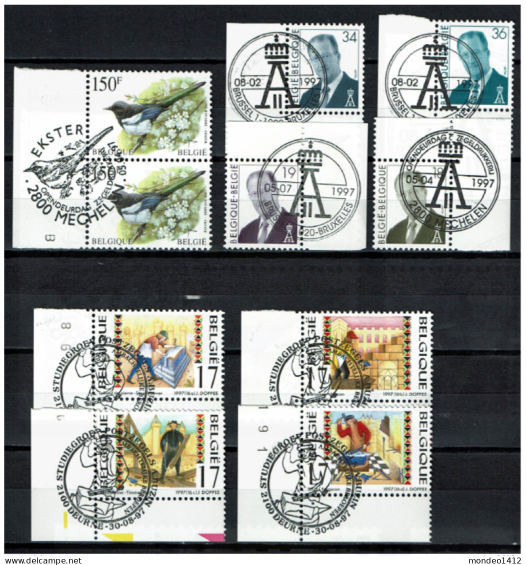 België - 1997 - Oblitération 1er Jour - Eerste Dag Afstempeling - Used Stamps