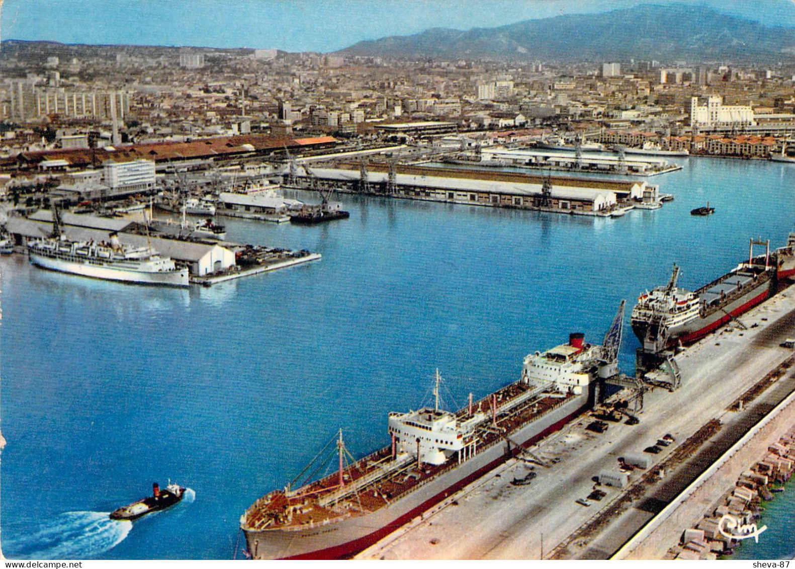 13 - Marseille - Vue Générale Sur Les Bassins De La Joliette - Joliette, Hafenzone