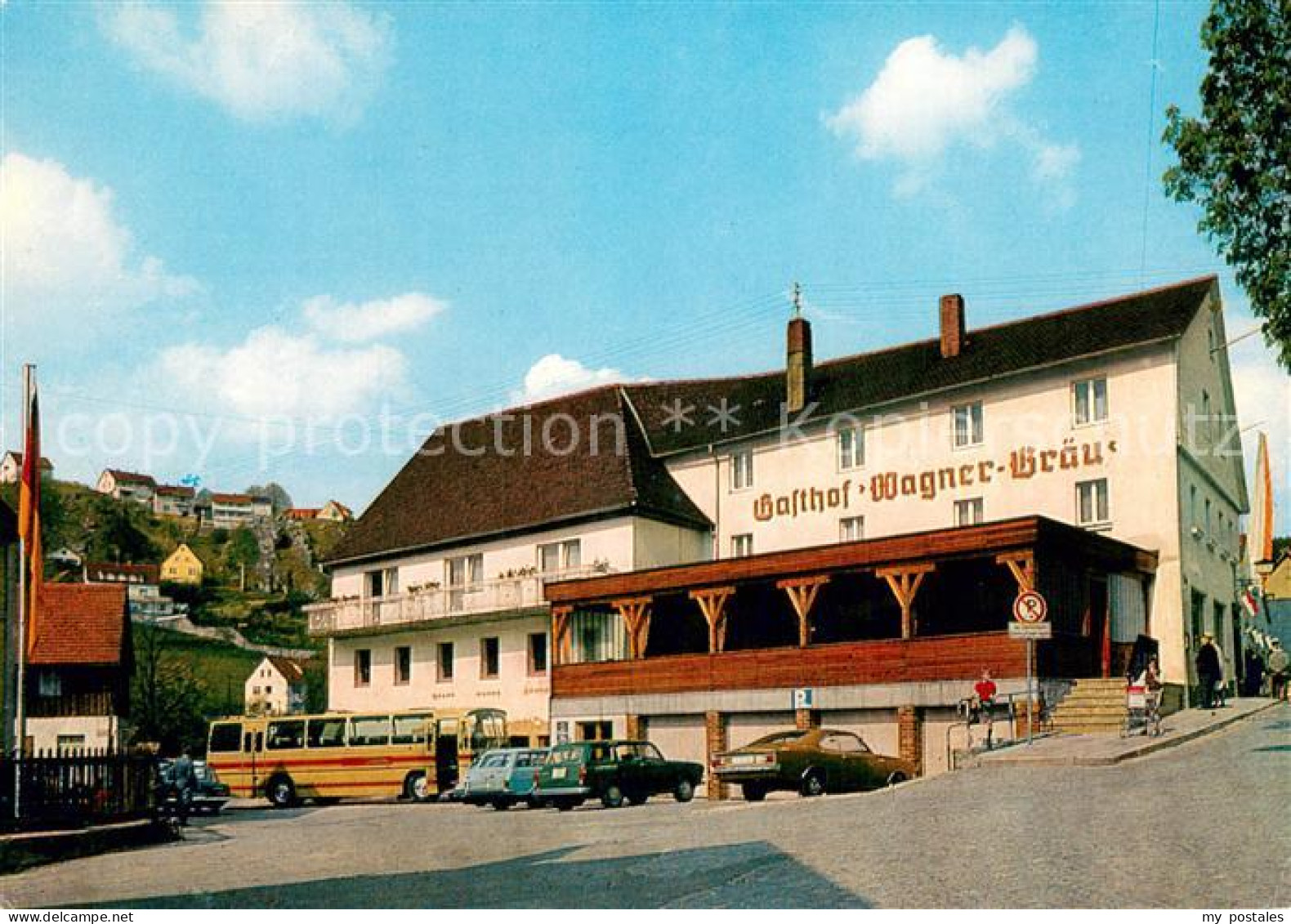 73751950 Pottenstein Oberfranken Gasthof Wagner Braeu Pottenstein Oberfranken - Pottenstein