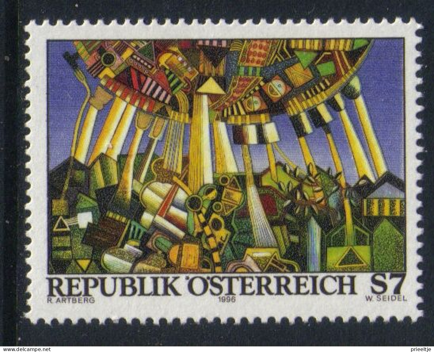 Austria - Oostenrijk 1996 Modern Art Y.T. 2034  ** - Unused Stamps