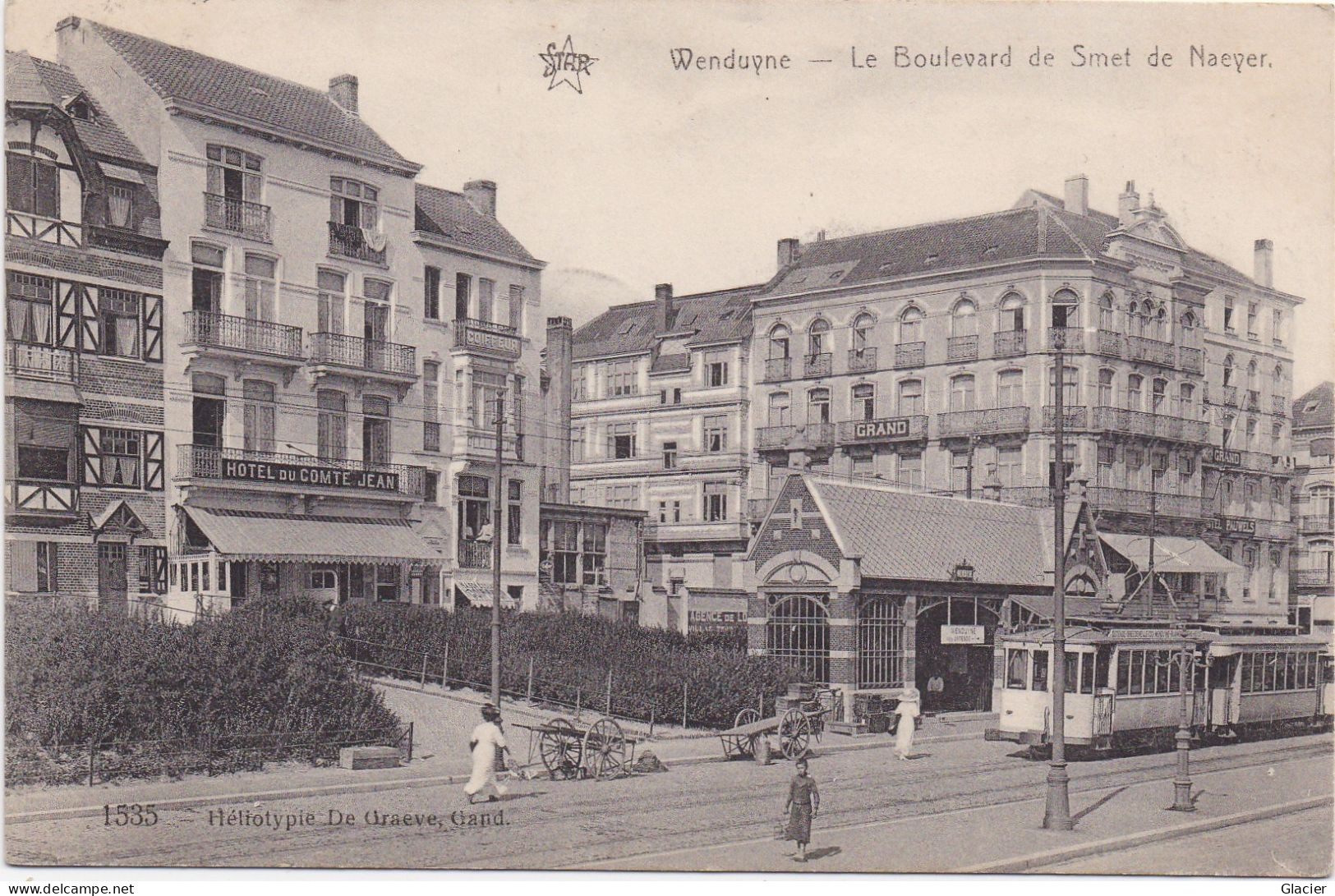 Wenduyne - Boulevard De Smet De Naeyer - Tram - De Graeve N° 1535 - Wenduine