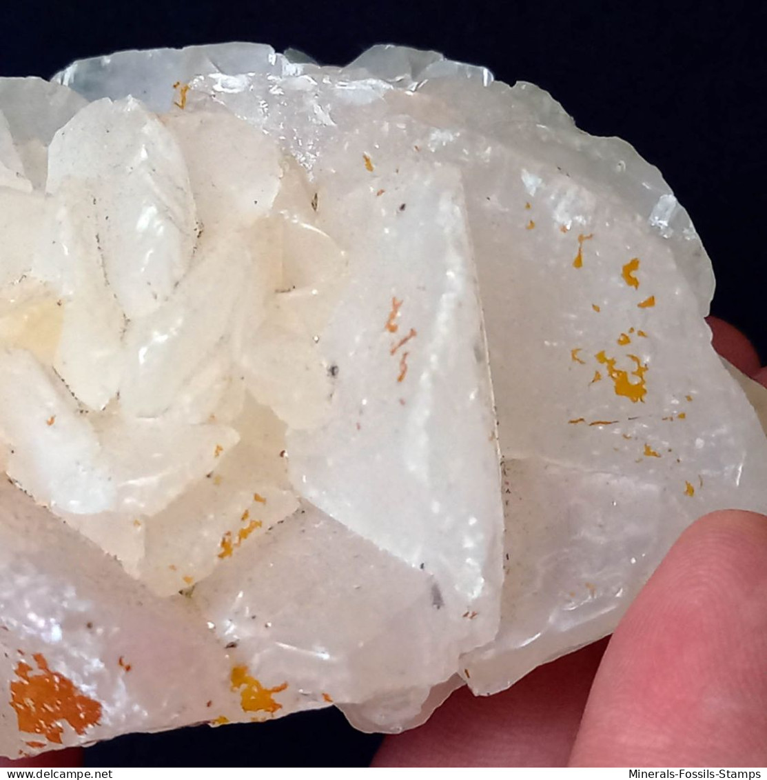 #C43 Schöne CALCIT Lamellenkristalle (Dalnegorsk, Russland) - Minerals