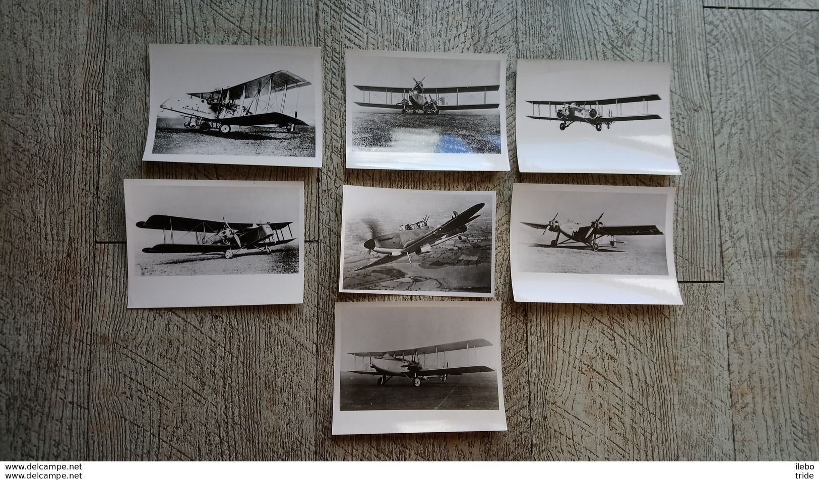 Lot 7 Photo Avion Boulton Bombardier Bittern P29 Bourges Botmin P32 Chasseur Aviation Militaire GB Air Mondial - Aviazione