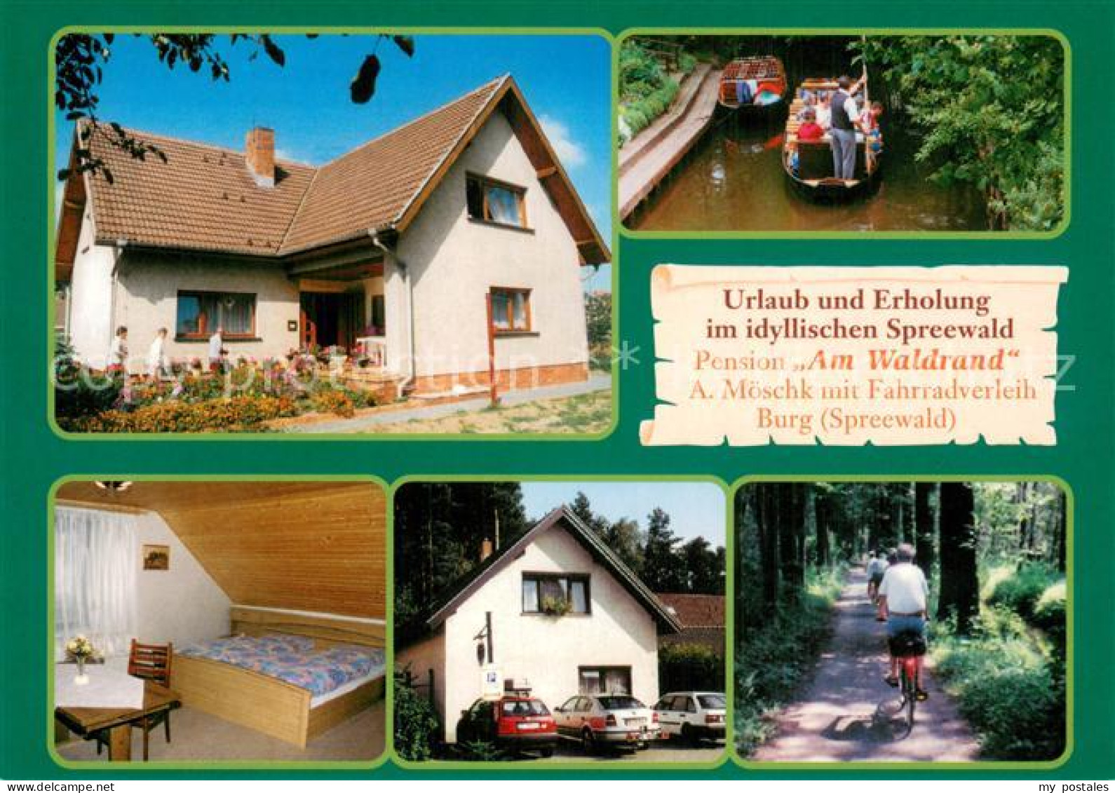 73751937 Burg Spreewald Pension Moeschk Am Waldrand Zimmer Boots Und Fahrrad Tou - Burg (Spreewald)