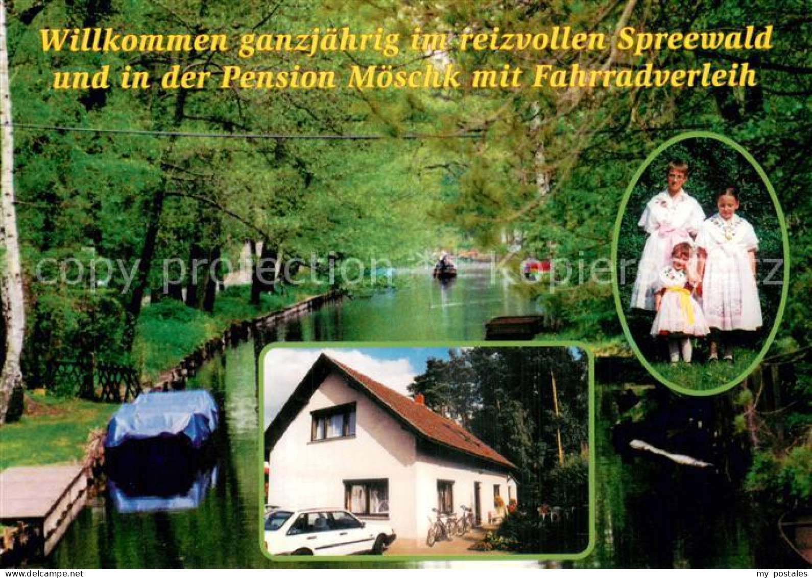 73751936 Burg Spreewald Pension Moeschk Spreewaldpartie Burg Spreewald - Burg (Spreewald)