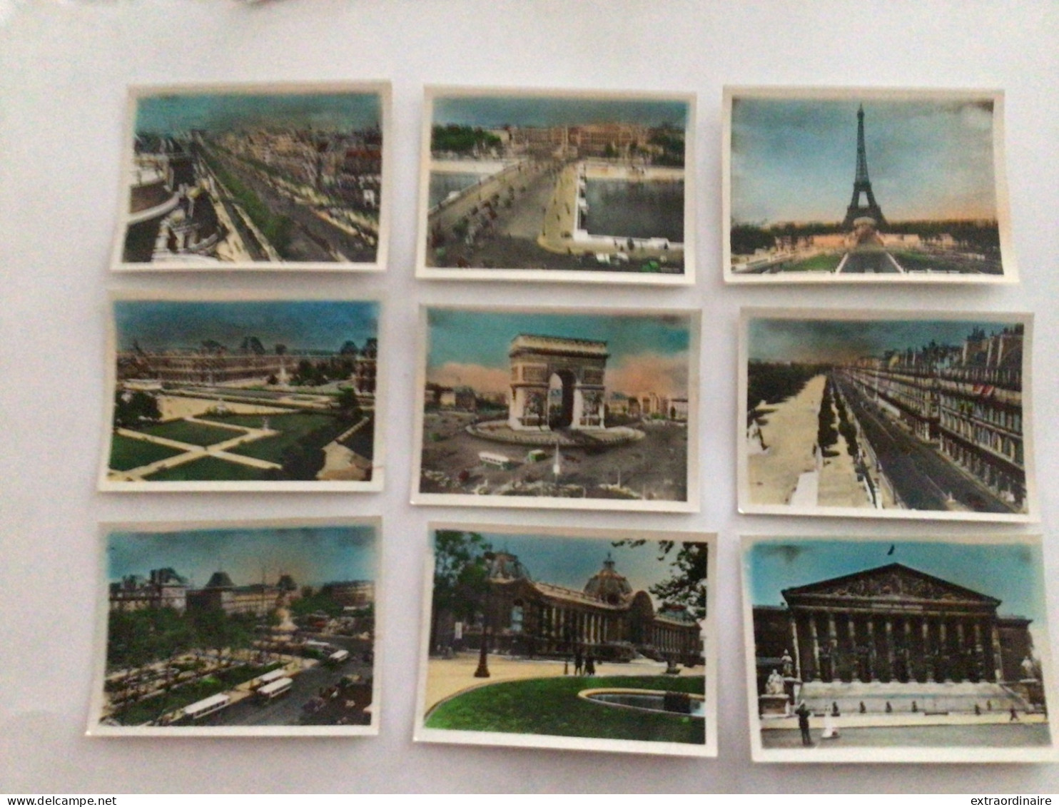 Paris Carnet Bloc De 20 Photos Couleur - Panorama's