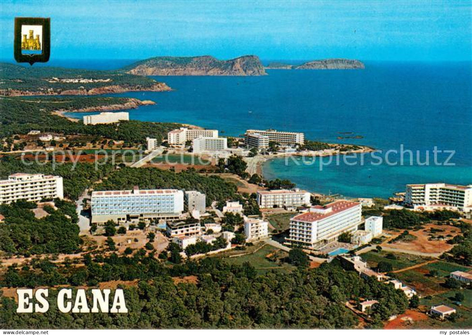73751921 Es Cana Ibiza Fliegeraufnahme  - Other & Unclassified
