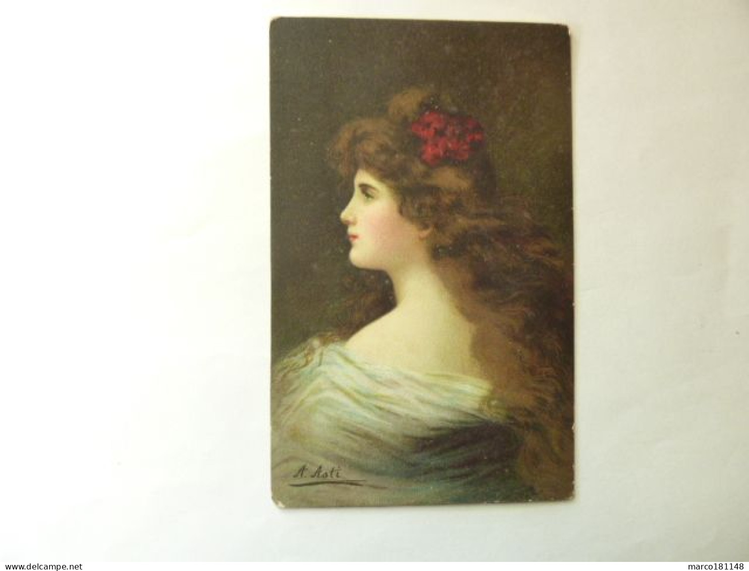 Portrait D'une Très Belle Femme - A. Asti - Série 1292 K.F. Editeurs Paris - Women