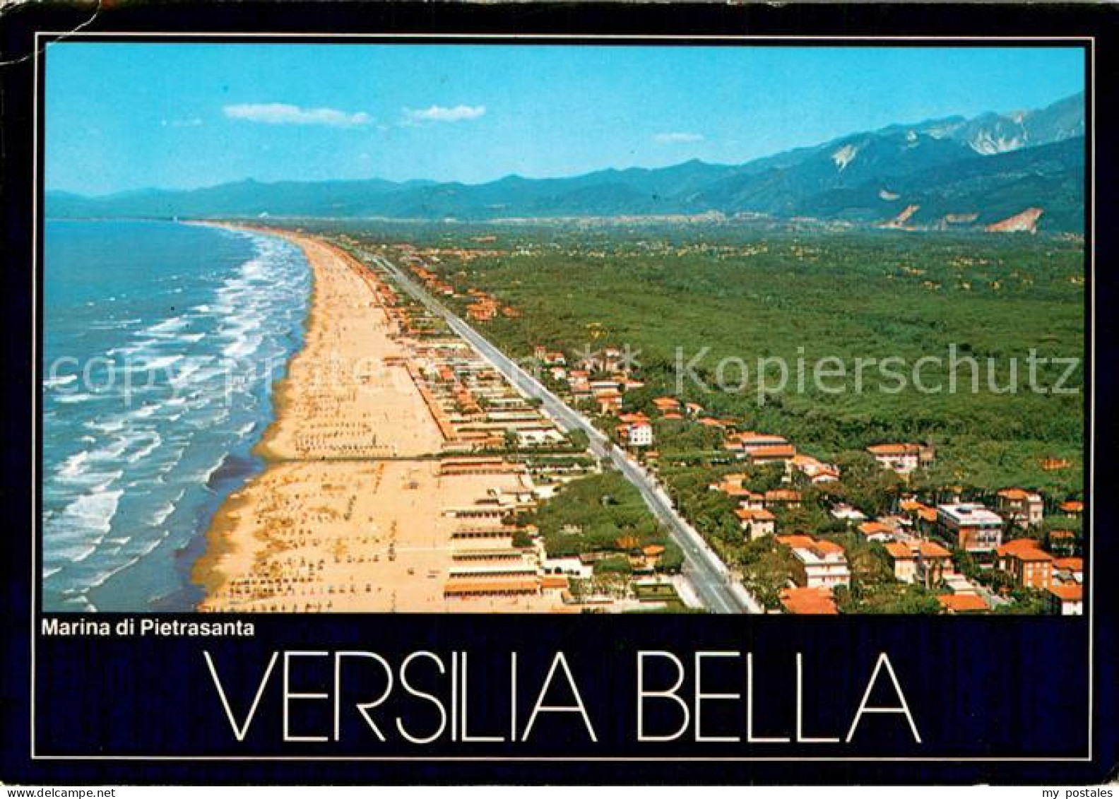 73751917 Marina Di Pietrasanta Versilia Bella Fliegeraufnahme Marina Di Pietrasa - Sonstige & Ohne Zuordnung