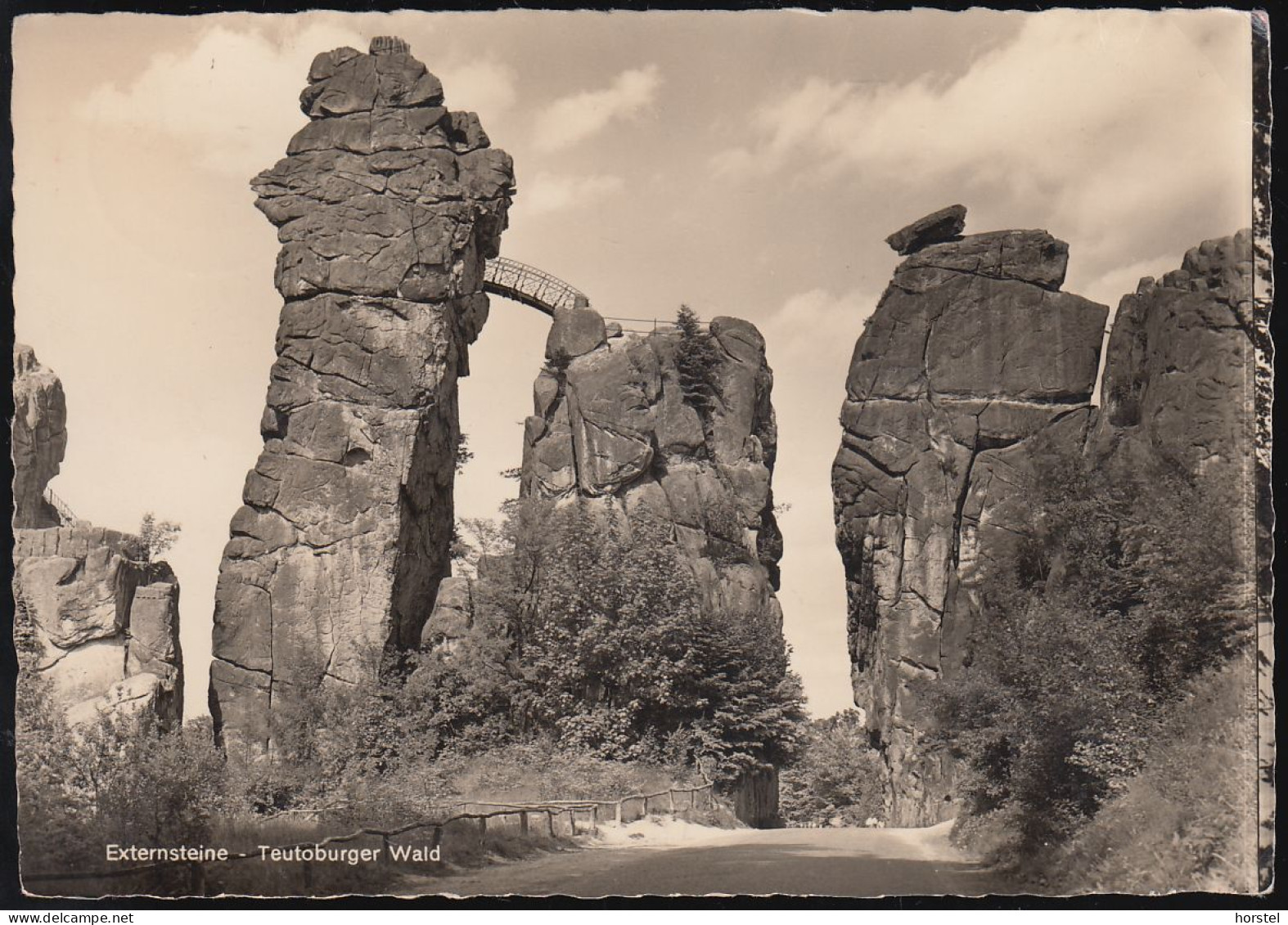 D-32756 Detmold - Externsteine - Stamp 1956 - Detmold