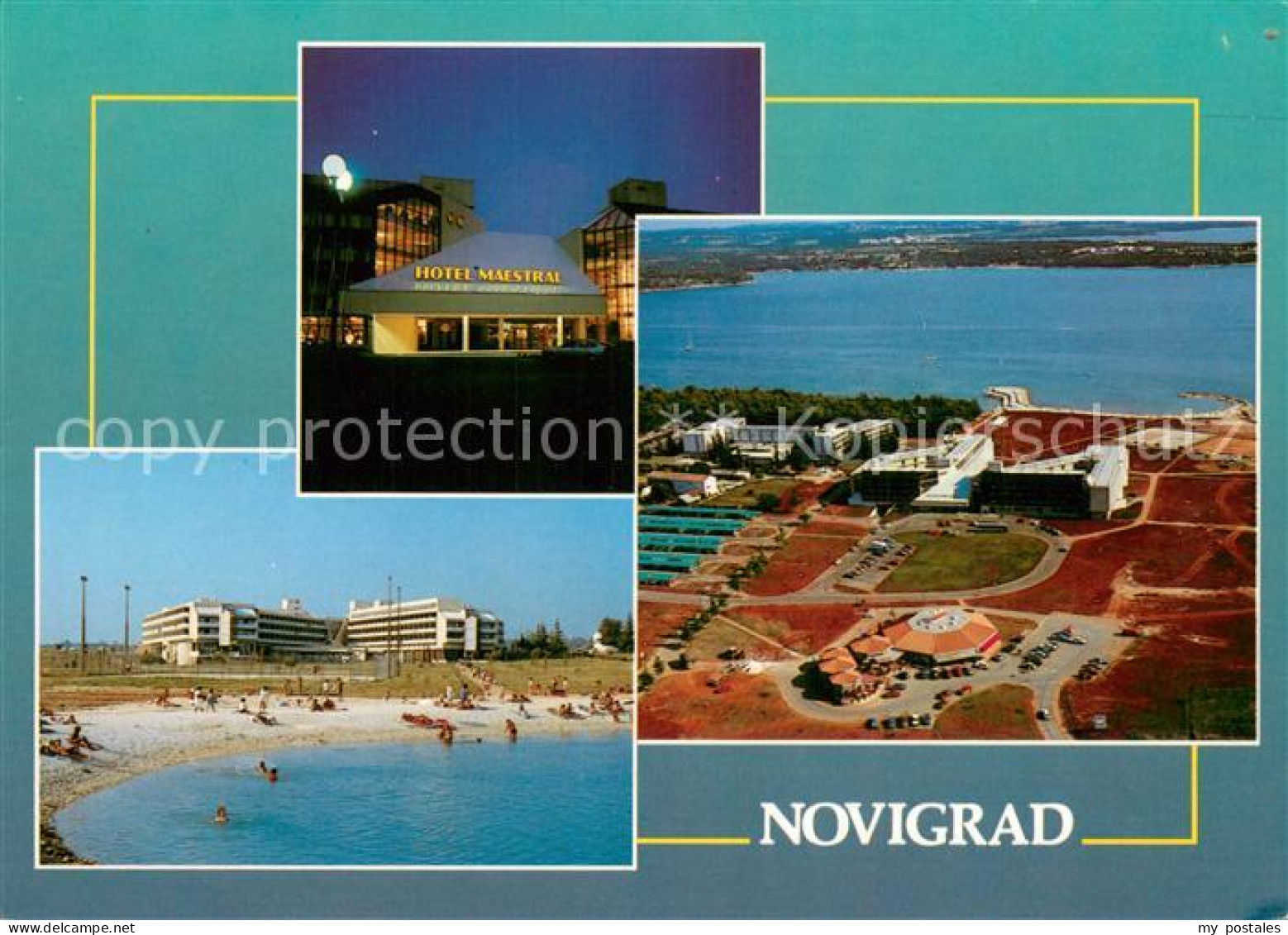 73751902 Novigrad Croatia Hotel Maestral Fliegeraufnahmen  - Croatia