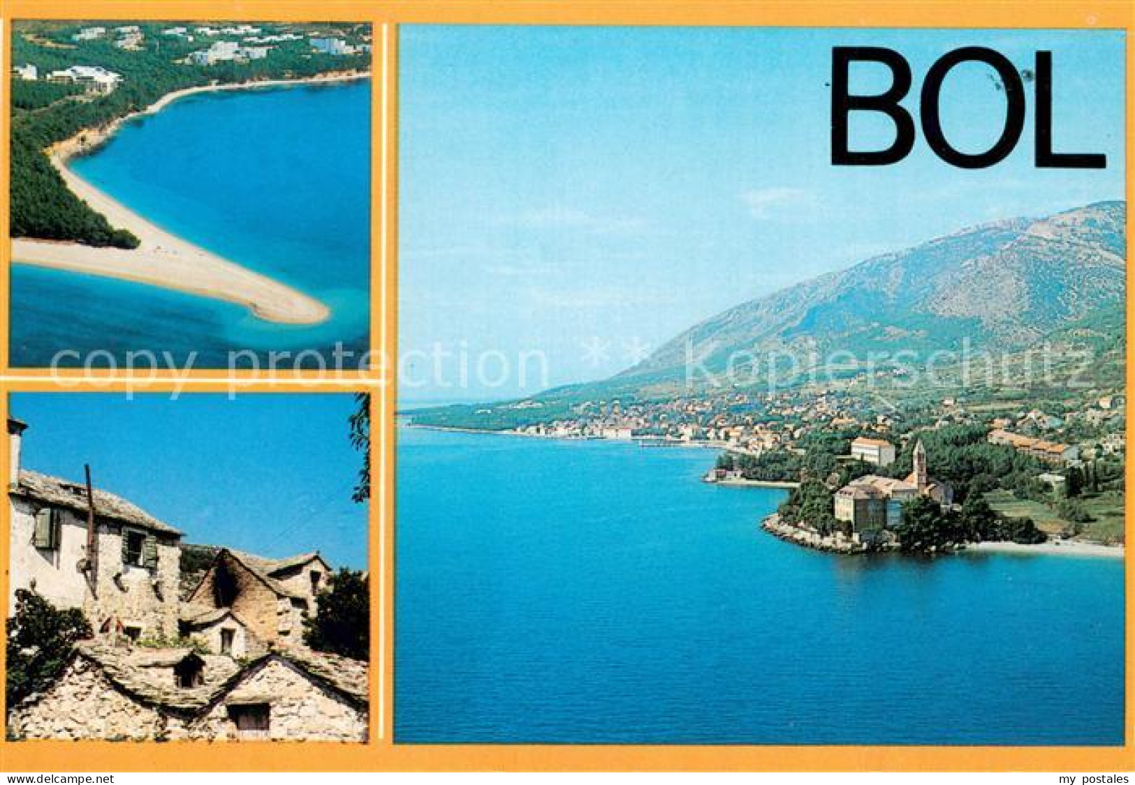 73751901 Bol Otok Brac Croatia Fliegeraufnahme  - Croatie