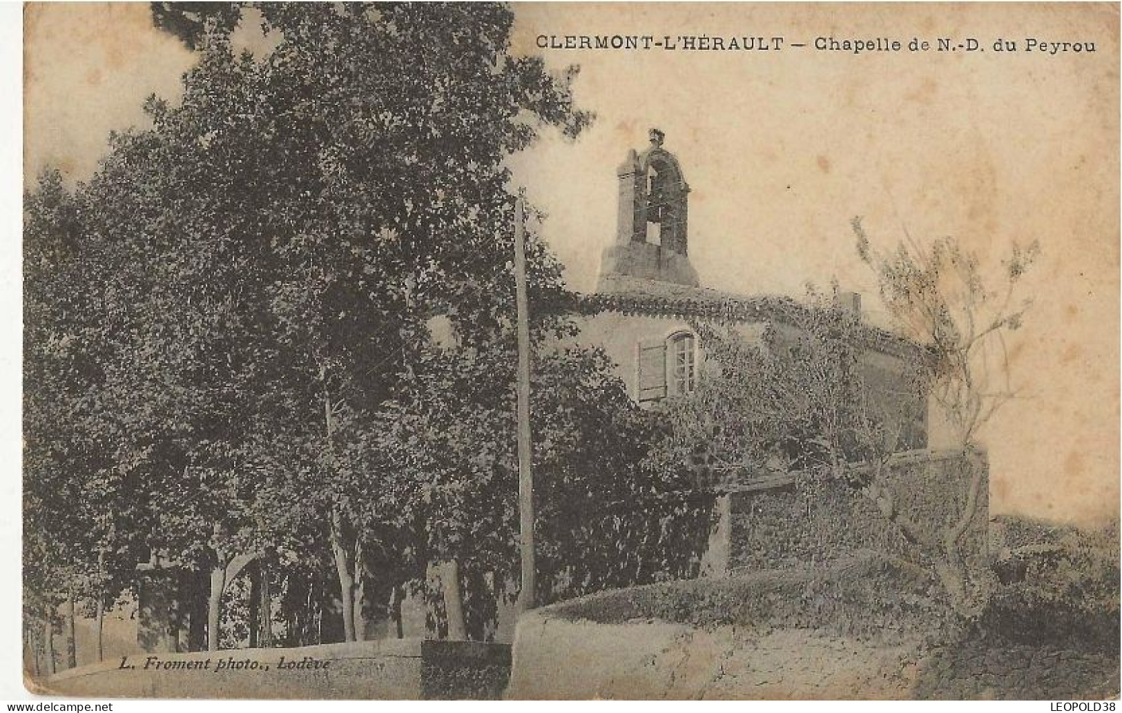 CLERMONT L'HERAULT Chapelle N D Du Peyrou - Clermont L'Hérault