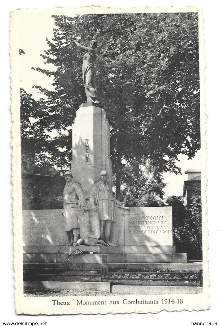 Theux Monument Aux Combattants 1914 Guerre Htje - Theux