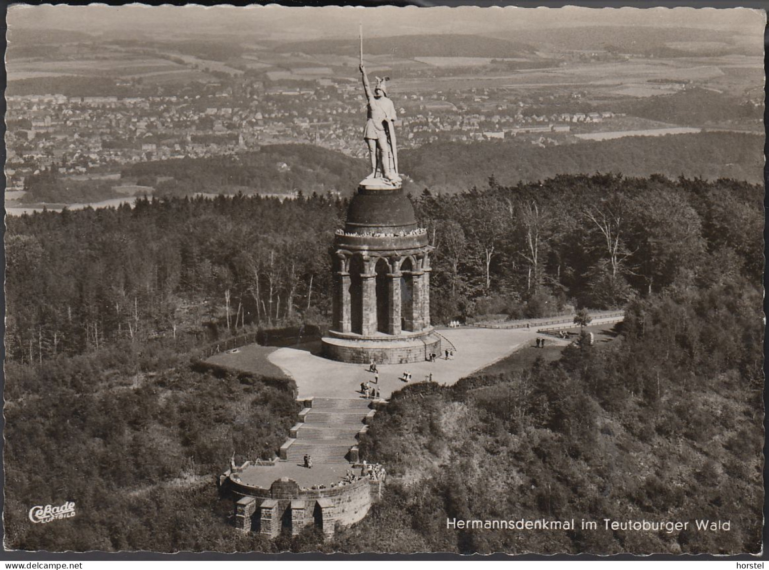 D-32756 Detmold - Hermannsdenkmal Im Teutoburger Wald - Cekade Luftbild - Aerial View - Detmold