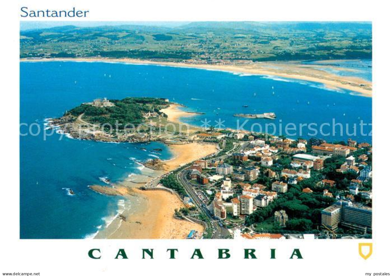 73751850 Santander Cantabria Vista Aerea Santander - Andere & Zonder Classificatie