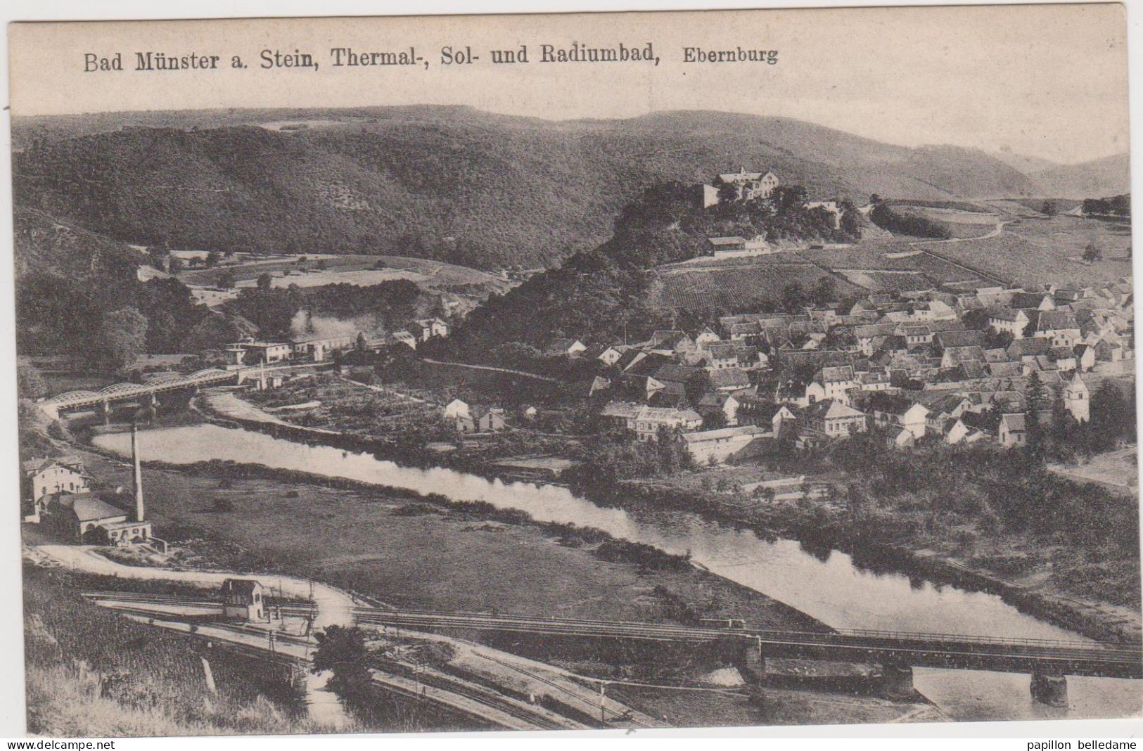 Bad Muenster A. Stein -   ,Thermal, Sol-und  Radiumbad, Ebernburg - Bad Münster A. Stein - Ebernburg