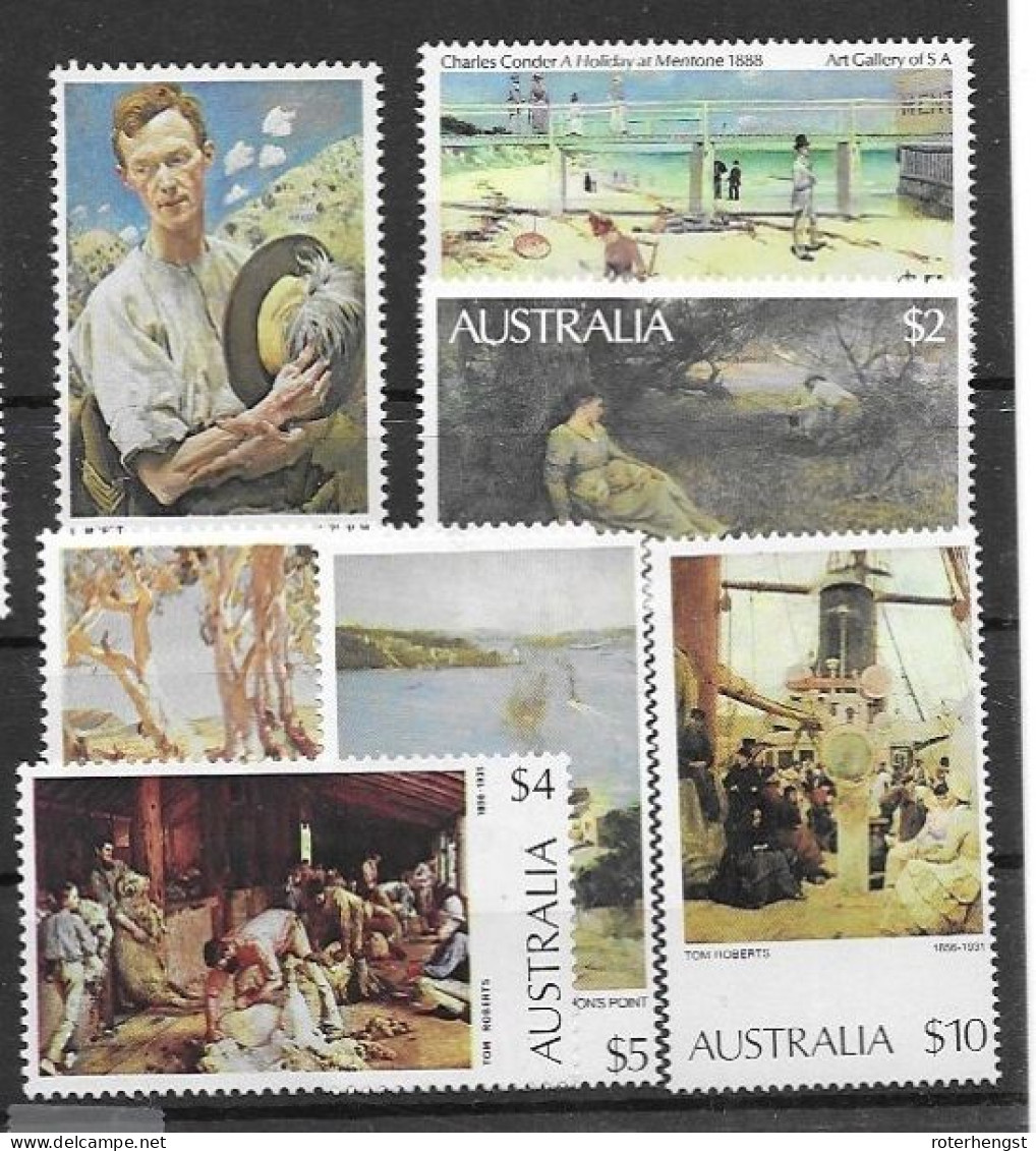 Australia Mnh ** High Values Complete Set 45 Euros 1974-84 - Mint Stamps