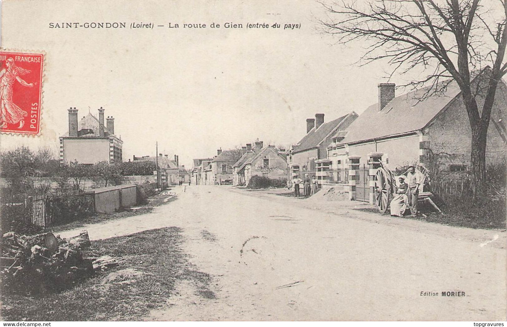 45 Saint Gondon Route De Gien - Canton De Sully-sur-Loire - Autres & Non Classés