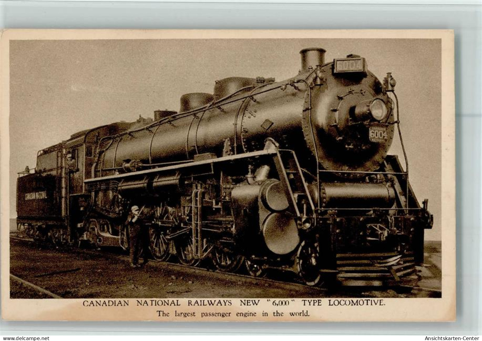 13055005 - Canadian National Railways New 6000 Type Locomotive - Trenes