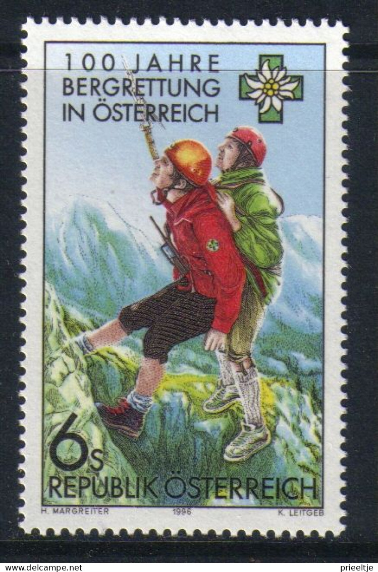 Austria - Oostenrijk 1996 Mountain Rescue Centenary Y.T. 2023  ** - Nuovi