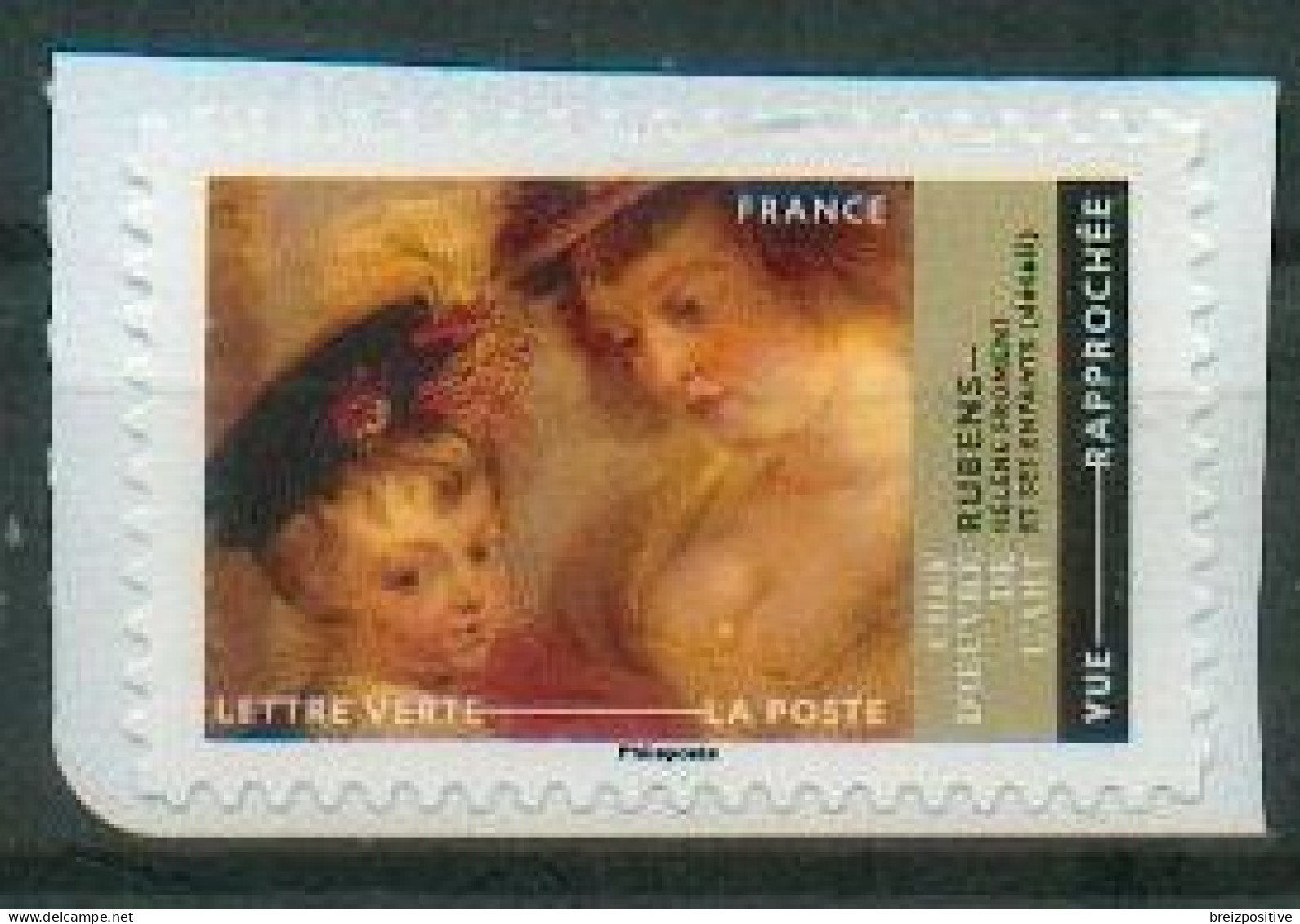 France 2022 - Pierre Paul Rubens, "Hélène Fourment Et Ses Enfants", Musée Du Louvre / "Helena Fourment"- MNH - Rubens