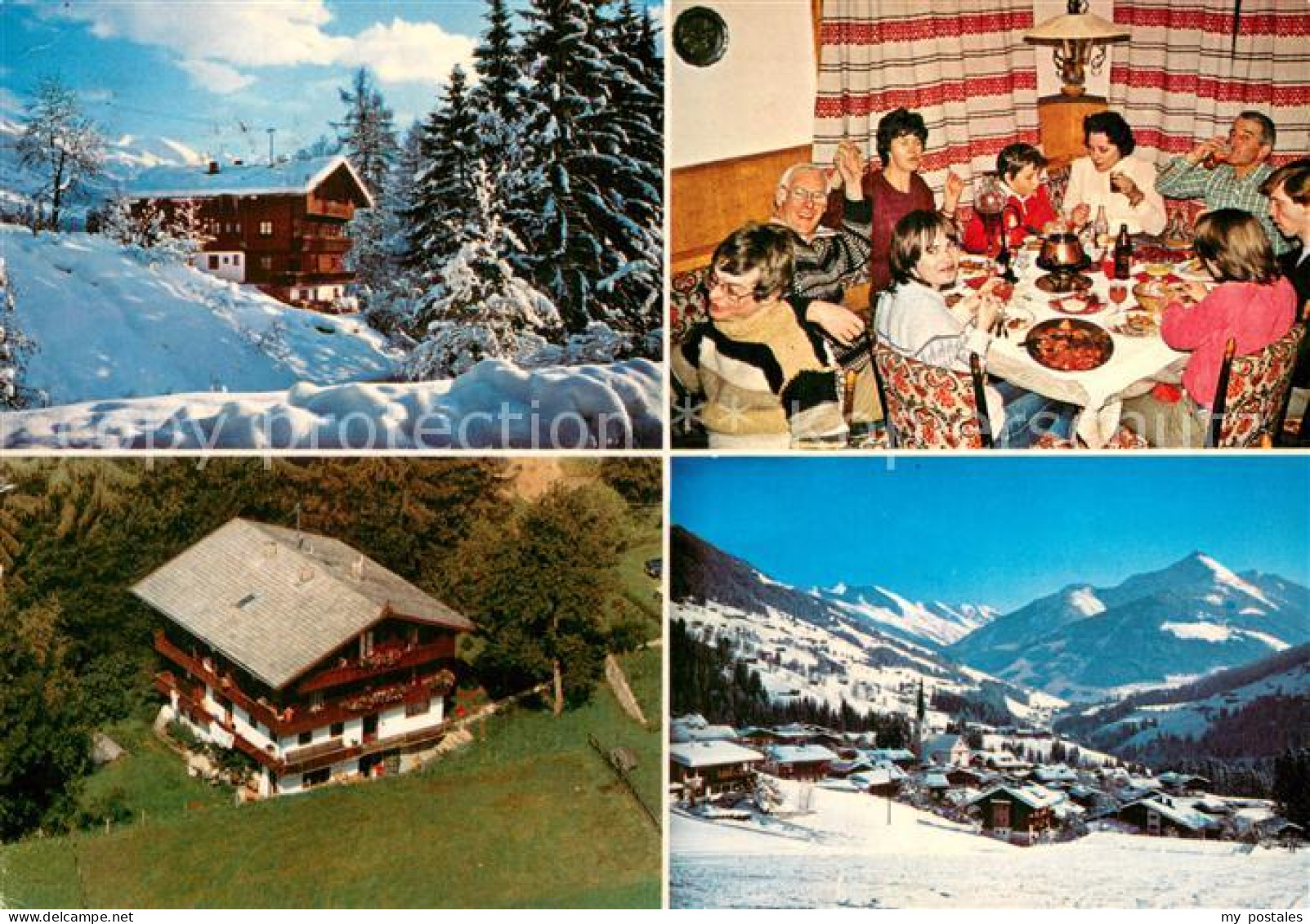 73751617 Alpbach Pension Haberlhaus Gastraum Panorama Alpbach - Other & Unclassified
