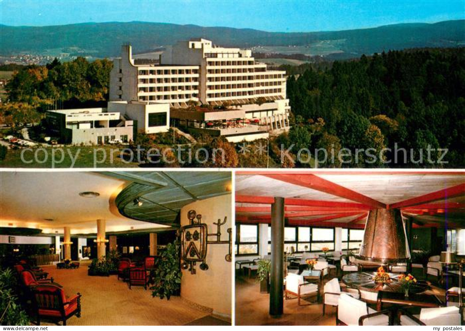 73751614 Freyung Klinik Bavaria Wolfstein Panorama Speiseraum Foyer Freyung - Freyung