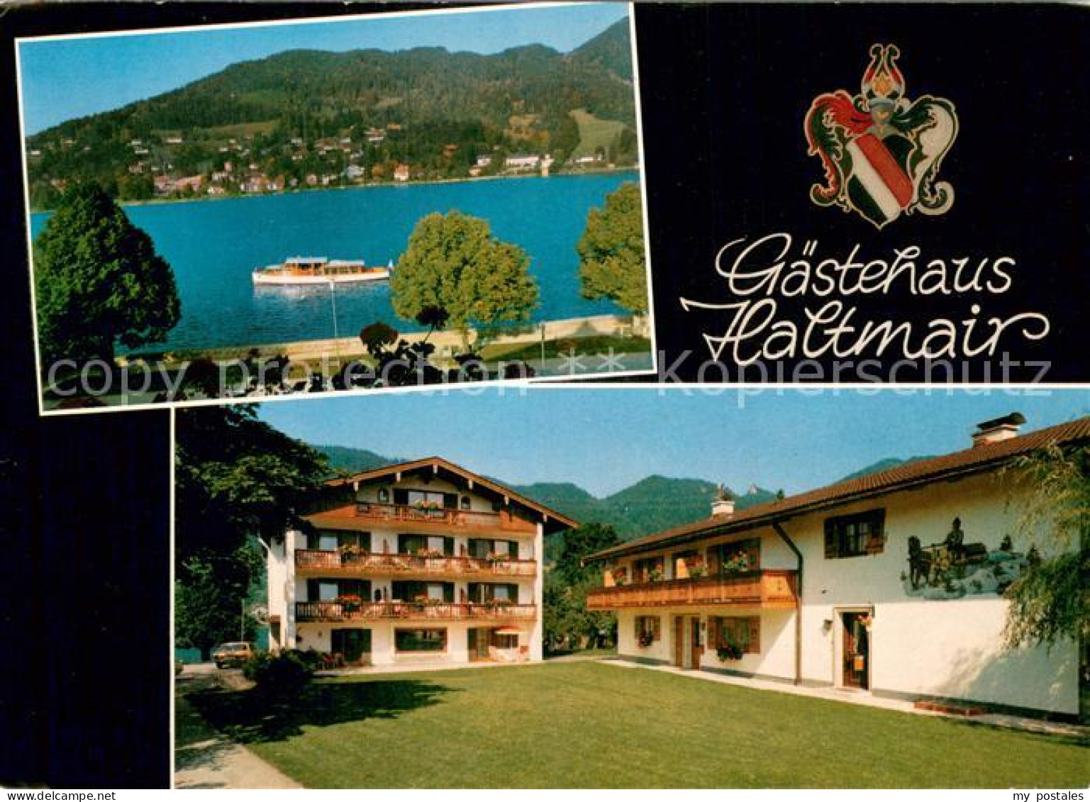 73751611 Rottach-Egern Tegernsee Gaestehaus Haltmair Am See Panorama  - Other & Unclassified