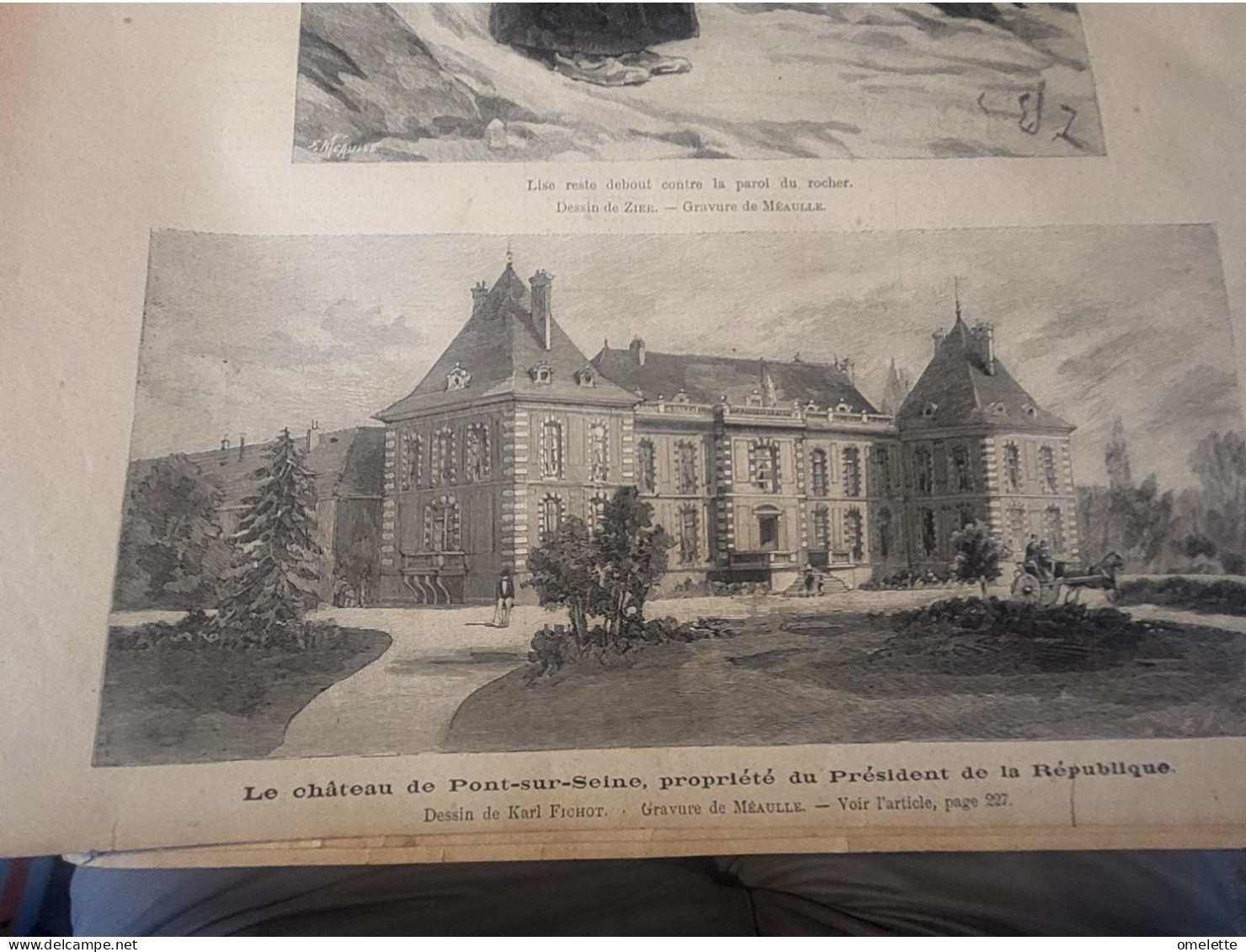 JOURNAL ILLUSTRE 94 / GENERAL BERRUYER PLOERMEL /Mme CASIMIR PERIER  /CHATEAU PONT SUR SEINE - Revues Anciennes - Avant 1900