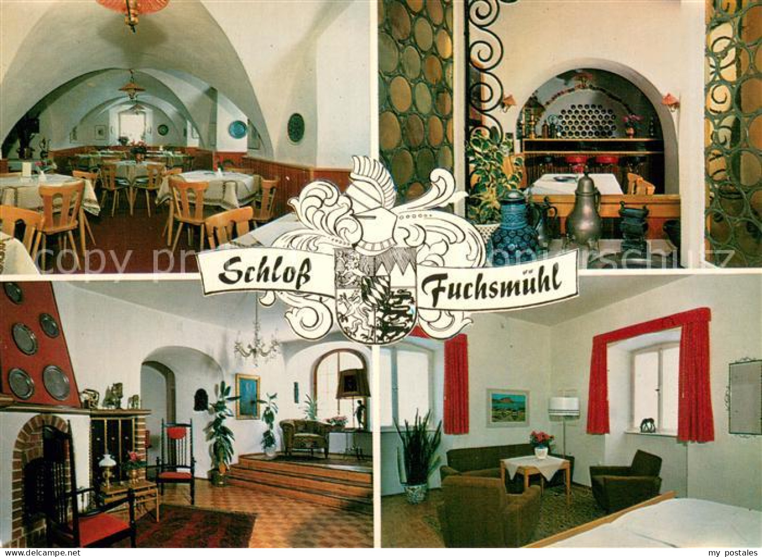 73751606 Fuchsmuehl Schloss Fuchsmuehl Hotel Restaurant Gastraeume Zimmer Fuchsm - Sonstige & Ohne Zuordnung