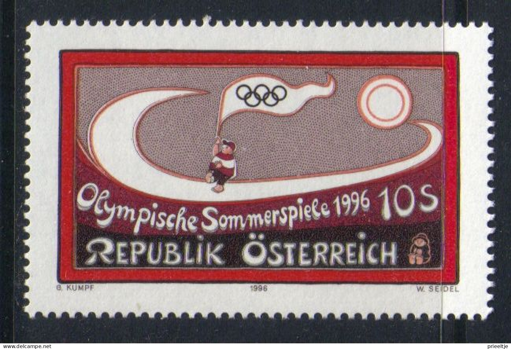 Austria - Oostenrijk 1996 Ol. Games Atlanta Y.T. 2021  ** - Neufs