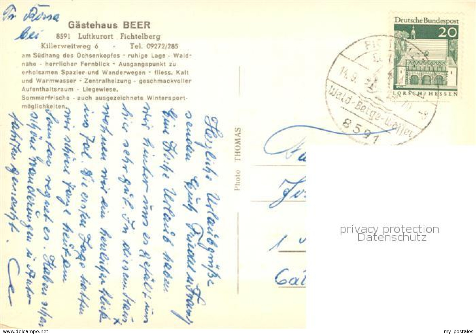 73751604 Fichtelberg Bayreuth Gaestehaus Beer Fichtelberg Bayreuth - Other & Unclassified