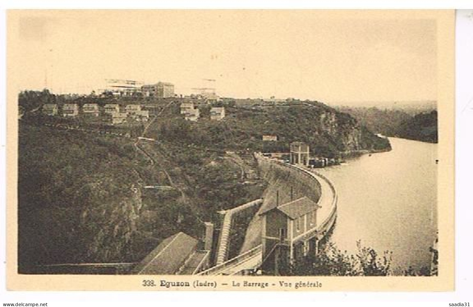 36  EGUZON LE BARRAGE VUE GENERALE - Sonstige & Ohne Zuordnung