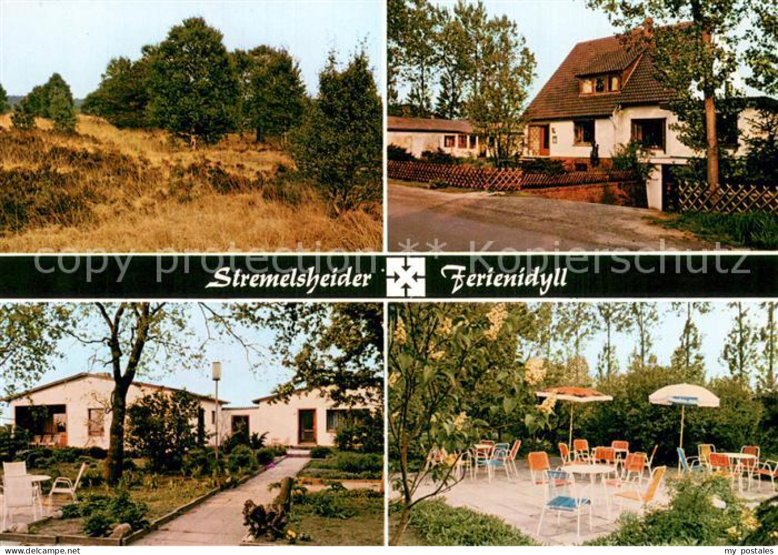 73751595 Heinschenwalde Stremelsheider Ferienidyll Park Gartenterrasse Heinschen - Andere & Zonder Classificatie