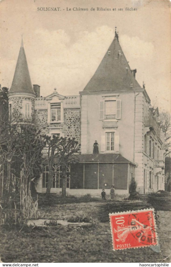 63 Solignat Le Chateau De Ribains - Autres & Non Classés