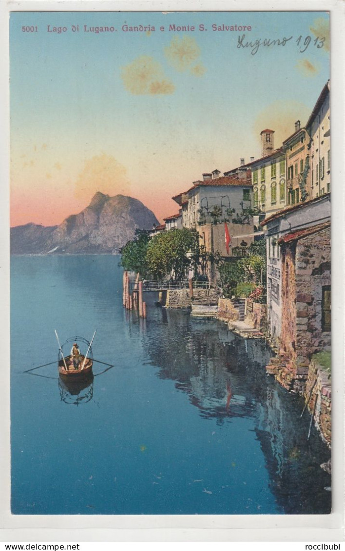 Lago Di Lugano, Gandria E Monte S. Salvatore - Lugano