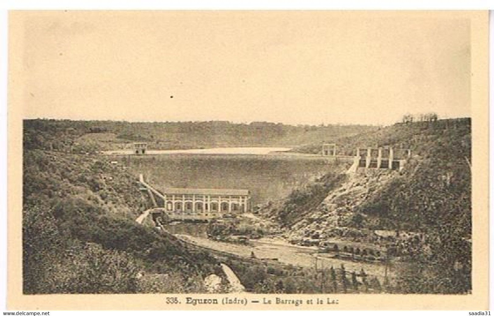 36  EGUZON LE BARRAGE ET LE LAC - Autres & Non Classés