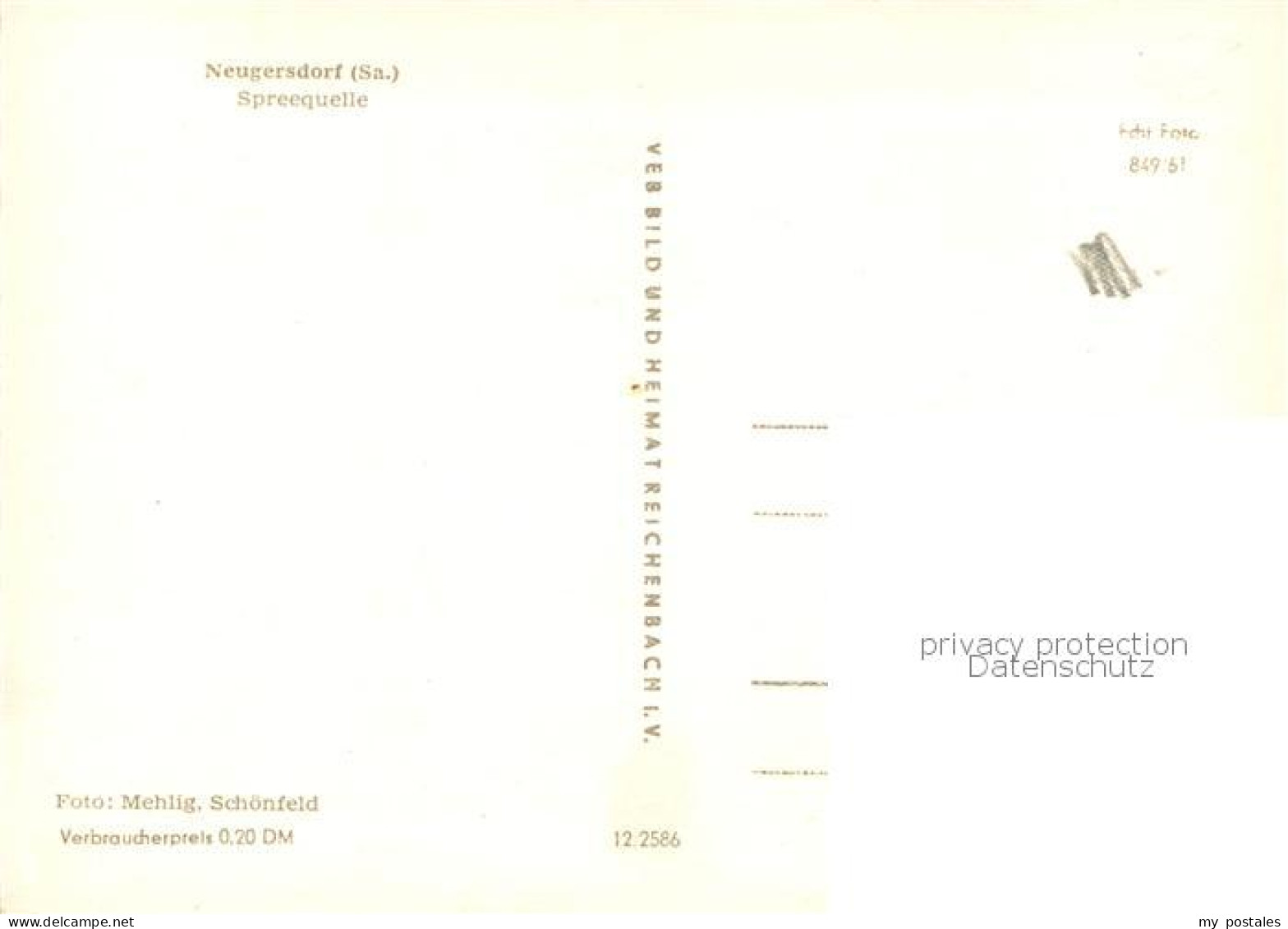 73751554 Neugersdorf Sachsen Spreequelle Neugersdorf Sachsen - Andere & Zonder Classificatie