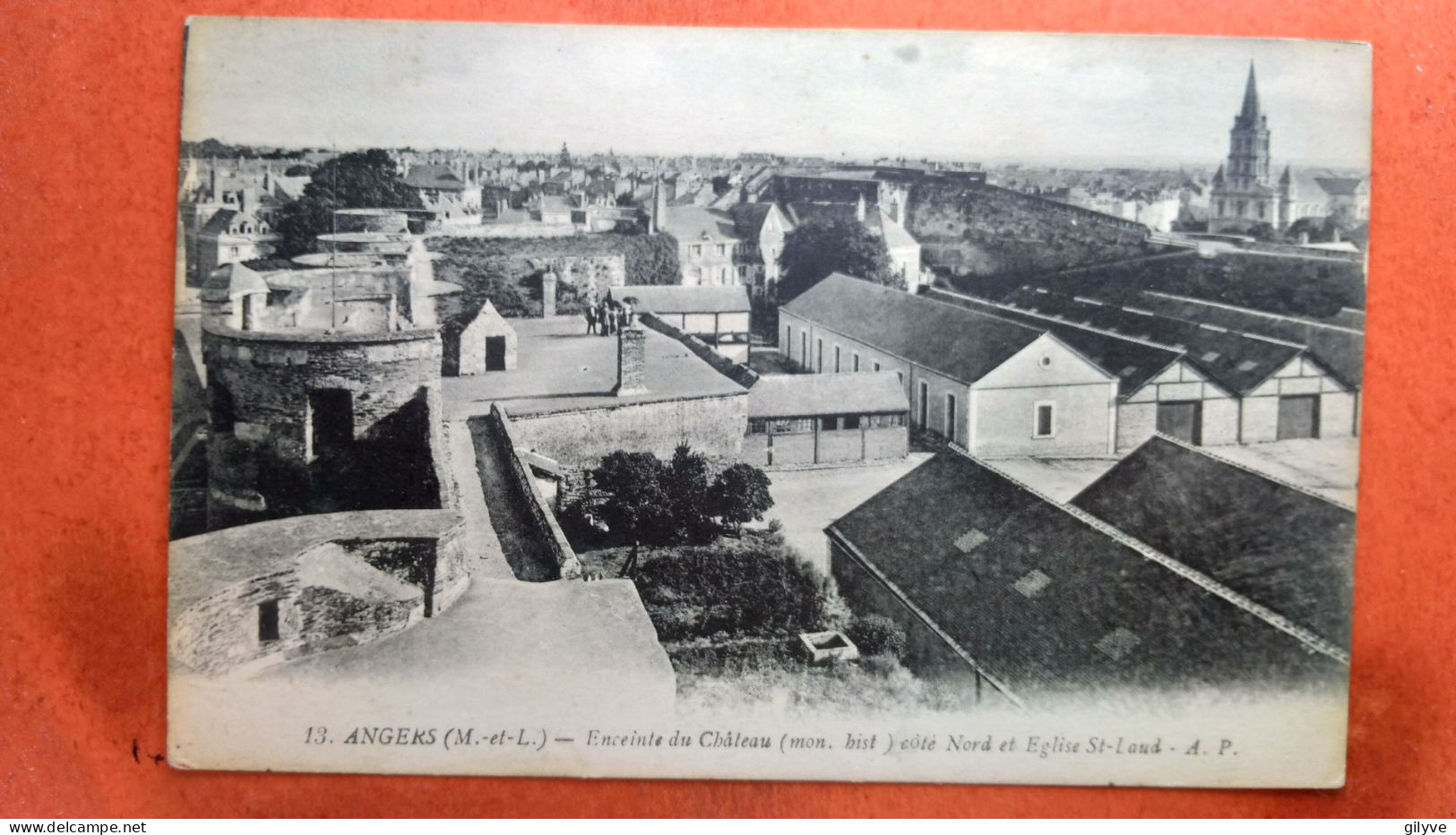 CPA (49) Angers. Enceinte Du Château.  (7A.n°264) - Angers