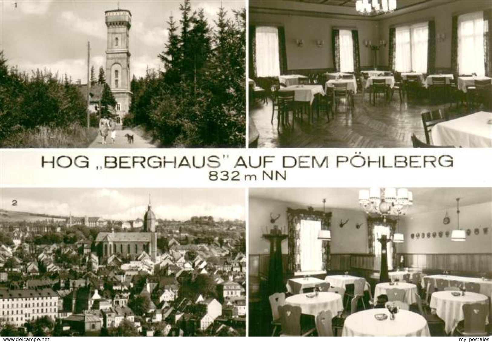 73751545 Annaberg-Buchholz Erzgebirge HOG Berghaus Auf Dem Poehlberg Aussichtstu - Annaberg-Buchholz