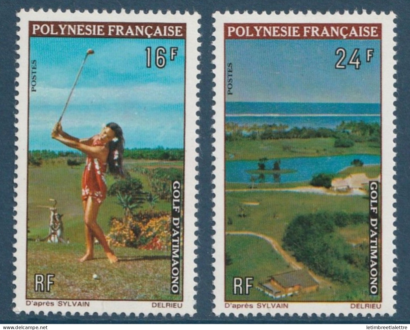 Polynésie - YT N° 94 Et 95 ** - Neuf Sans Charnière - 1974 - Neufs