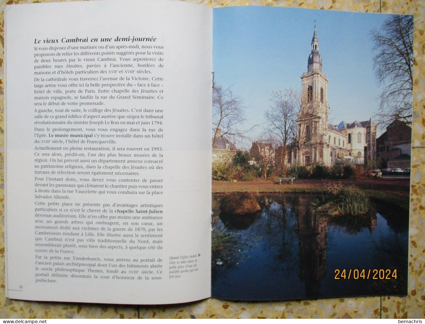 Livret Cambrai (59) - History