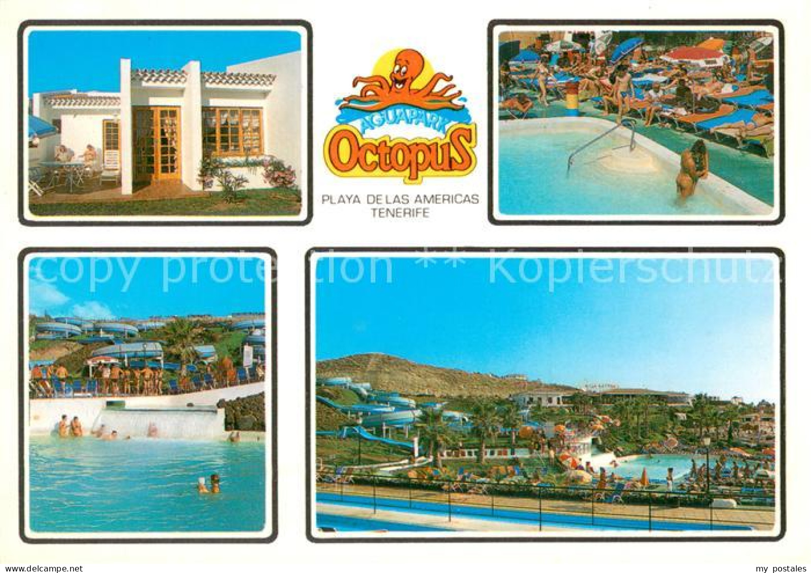 73751508 Playa De Las Americas Octopus Aguapark Pools Panorama Playa De Las Amer - Autres & Non Classés