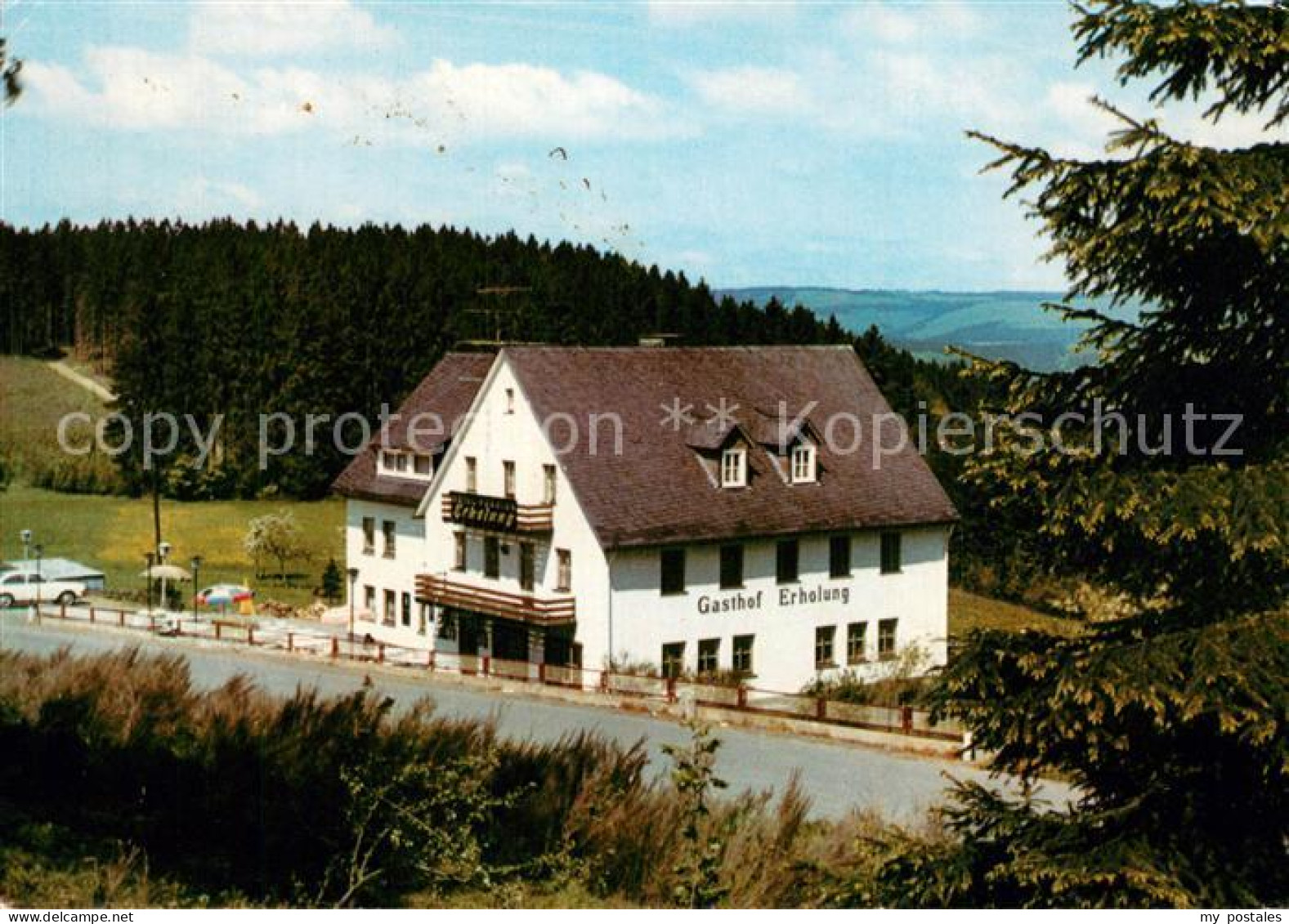 73751471 Laibach Bad Berleburg Hotel Pension Gasthof Erholung Laibach Bad Berleb - Bad Berleburg